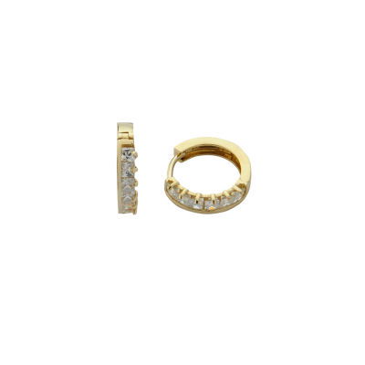 Taşlı Altın Küpe 14KP38 - Altınaşkı