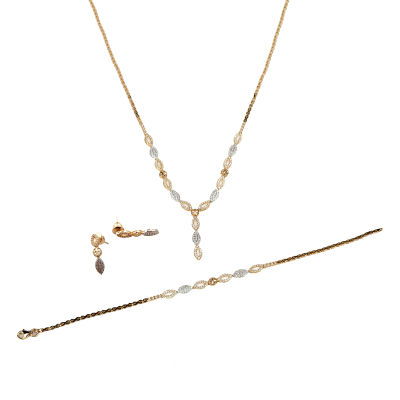 Taşlı Altın Takı Seti 14SET24 - Altınaşkı