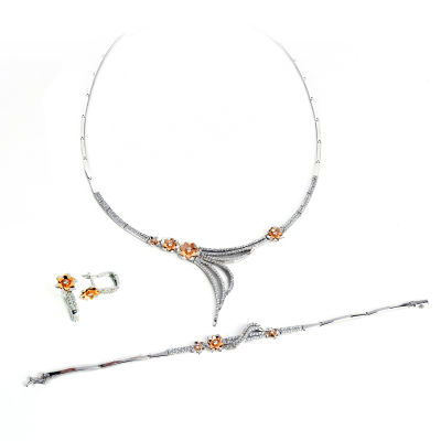 Taşlı Altın Takı Seti 14SET9 - Altınaşkı