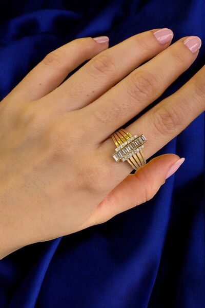 Taşlı Altın Yüzük 14YZ4269 - Altınaşkı