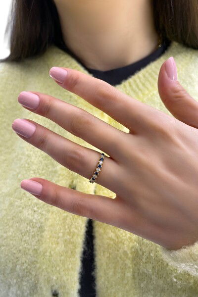 Taşlı Altın Yüzük 14YZ7135 - Altınaşkı