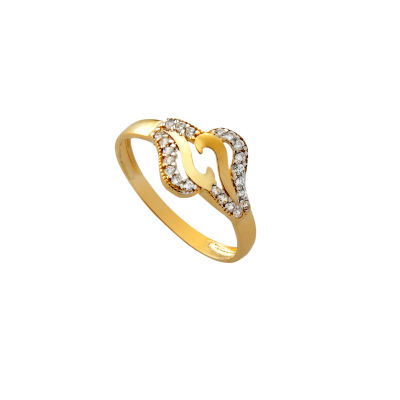 Taşlı Altın Yüzük 14YZ776 - Altınaşkı