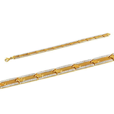 Taşsız Altın Bileklik 14KNY102 - Altınaşkı