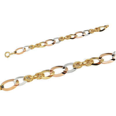 Taşsız Altın Bileklik 14KNY138 - Altınaşkı