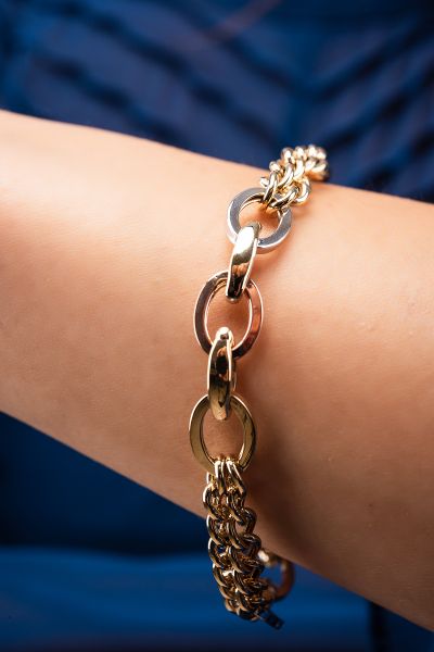 Taşsız Altın Bileklık 14KNY3690 - Altınaşkı