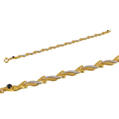 Taşsız Altın Bileklik 14KNY65 - Altınaşkı