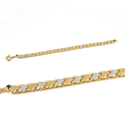 Taşsız Altın Bileklik 14KNY67 - Altınaşkı