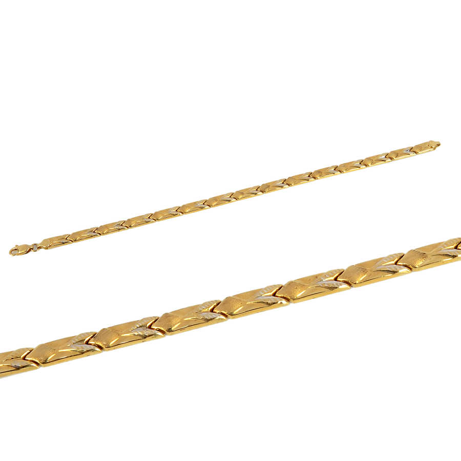 Taşsız Altın Bileklik 14KNY73 - 1