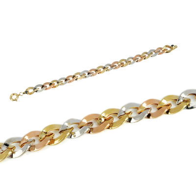 Taşsız Altın Bileklik 14KNY81 - Altınaşkı