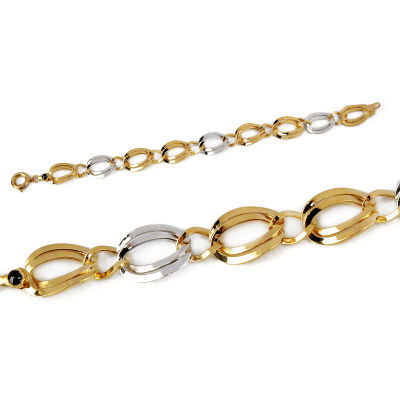 Taşsız Altın Bileklik 14KNY82 - Altınaşkı