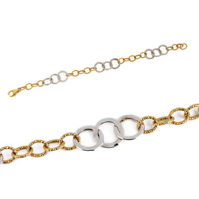 Taşsız Altın Bileklik 14KNY88 - Altınaşkı