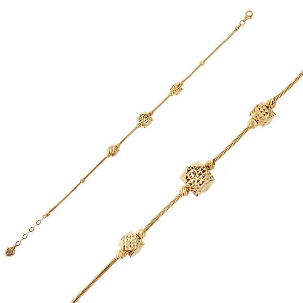 Taşsız Altın Bileklik 14KNY924 - Altınaşkı