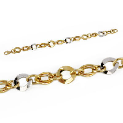 Taşsız Altın Bileklik 14KNY97 - Altınaşkı