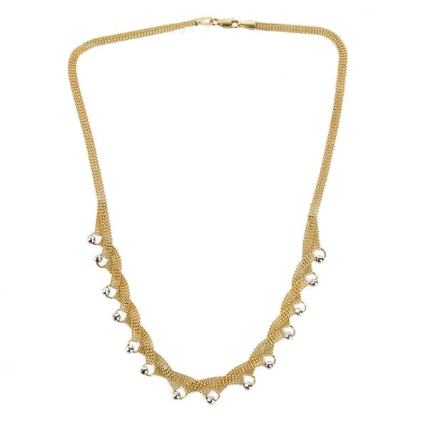 Taşsız Altın Kolye 14KLY704 - Altınaşkı