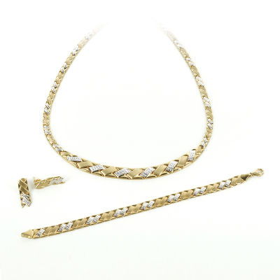 Taşsız Altın Takı Seti 14SET10 - Altınaşkı