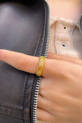 Taşsız Altın Yüzük 8YZK660 - 1