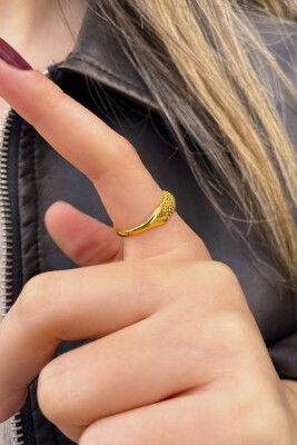 Taşsız Altın Yüzük 8YZK660 - 2