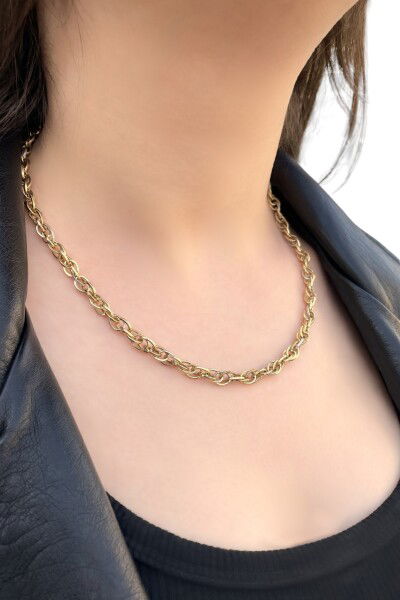 Taşsız Altın Zincir 14ZNR7932 - Altınaşkı