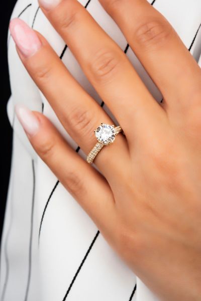 Tektaş Altın Yüzük 14YZ4204 - Altınaşkı