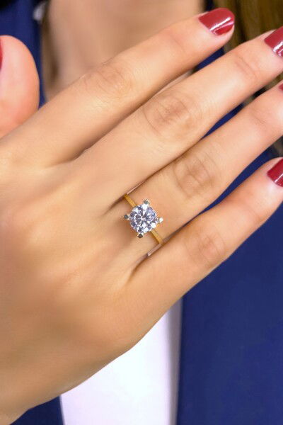 Tektaş Altın Yüzük 8YZK1340 - Altınaşkı