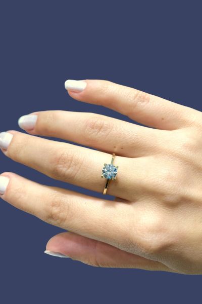 Tektaş Altın Yüzük 8YZK348 - Altınaşkı