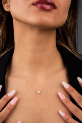 Tektaş Hayalet Altın Kolye 8KLY746 - 1