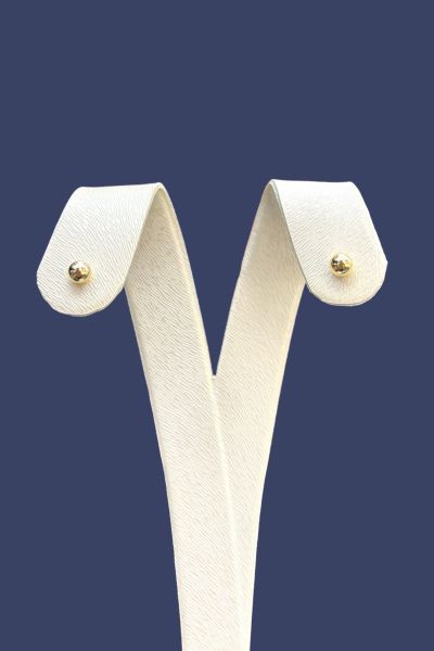 Top Altın Küpe 14KP7104 - Altınaşkı