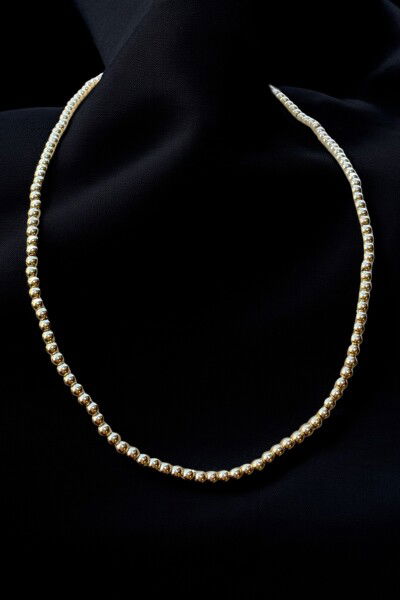 Topçuk İtalyan Altın Kolye 14KLY770 - Altınaşkı