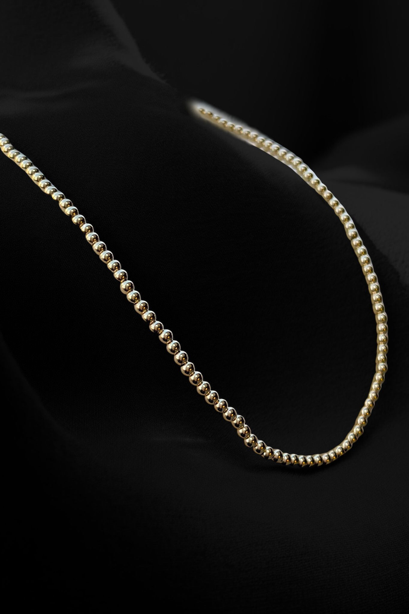 Topçuk İtalyan Altın Kolye 14KLY770 - 2