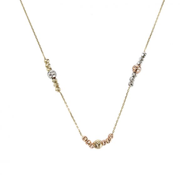 Toplu Altın Kolye 14KLY1034 - Altınaşkı