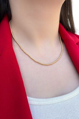 Toplu Altın Kolye 14KLY8866 - 1