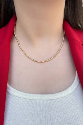 Toplu Altın Kolye 14KLY8866 - 2