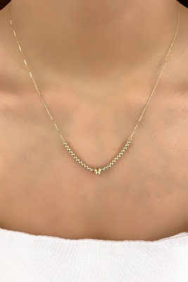 Toplu Altın Kolye 14KLY920 - 2