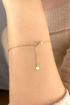 Toplu Ataş Altın Bileklik 14KNY898 - 3