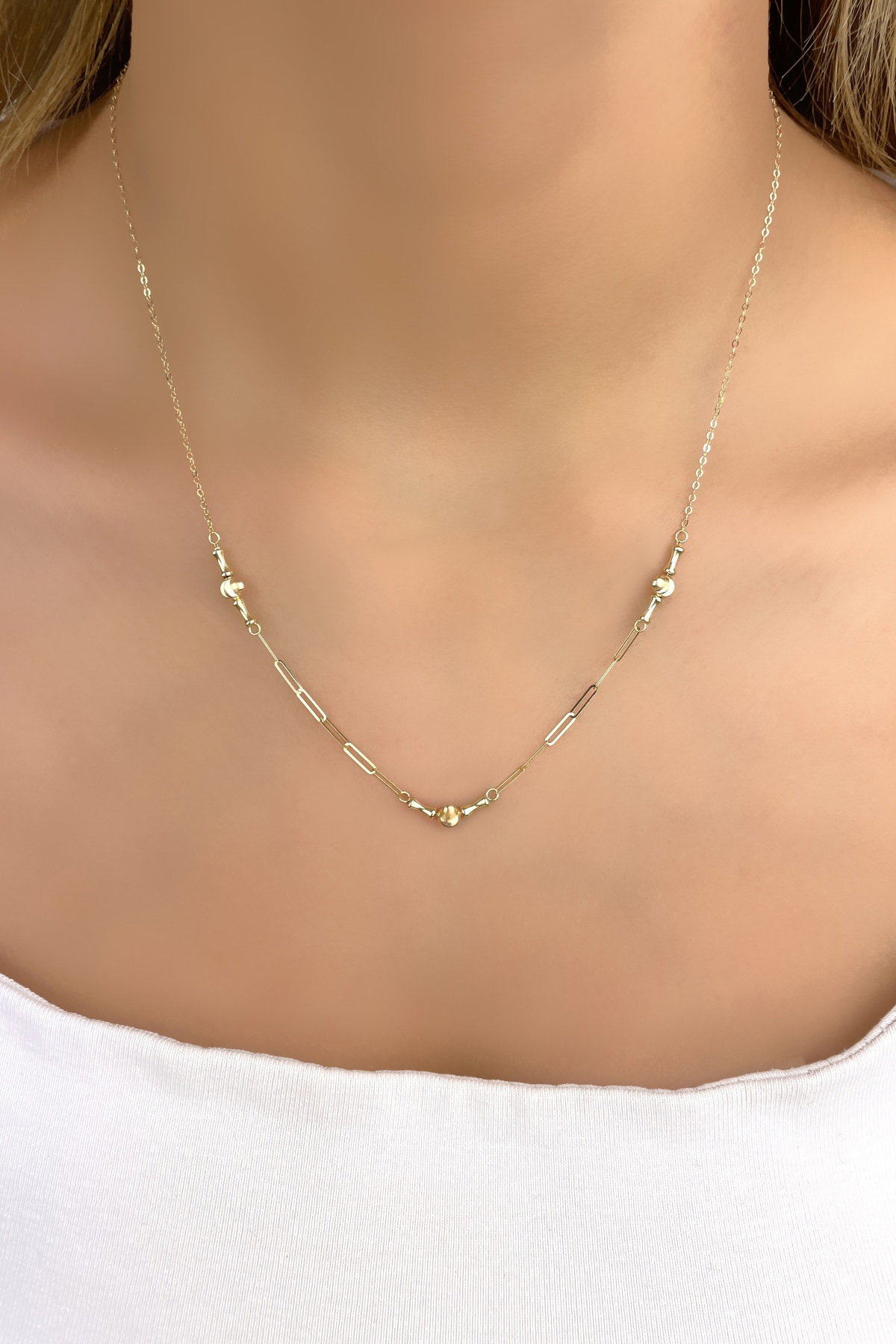 Toplu Ataş Kolye 14KLY940 - 2