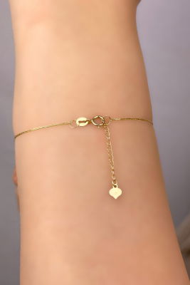 Toplu İtalyan Altın Bileklik 14KNY902 - 3