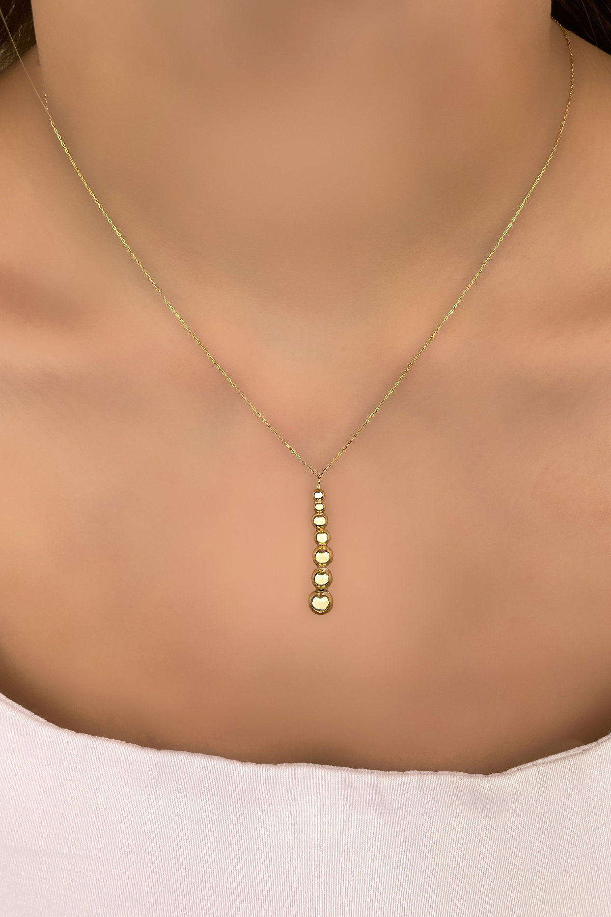 Toplu İtalyan Altın Kolye 14KLY1131 - 2