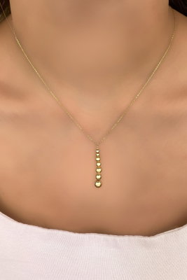 Toplu İtalyan Altın Kolye 14KLY1131 - 2