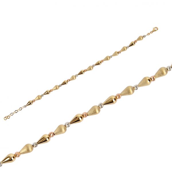 Toplu Taşsız Altın Bileklik 14KNY604 - Altınaşkı