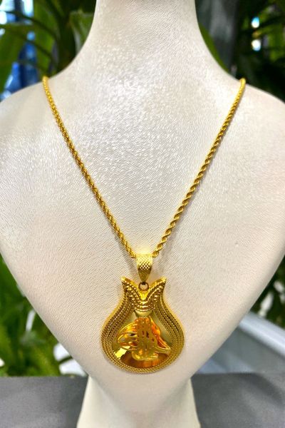 Tuğra Altın Kolye 14KLY3157 - Altınaşkı