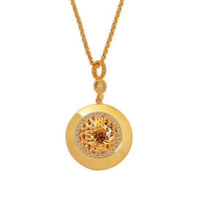 Tuğralı Altın Kolye 14KLY649 - Altınaşkı