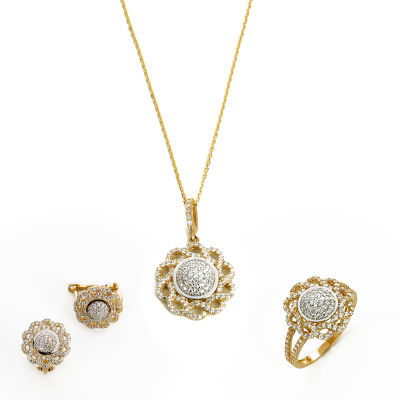 Üçlü Altın Set 14MNST13 - Altınaşkı