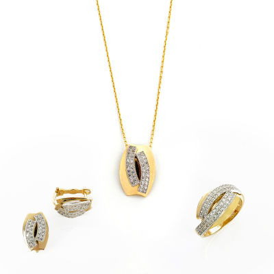 Üçlü Altın Set 14MNST2 - Altınaşkı