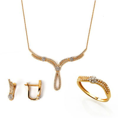 Üçlü Altın Set 14MNST28 - Altınaşkı