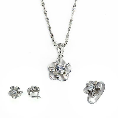 Üçlü Beyaz Altın Set 14MNST16 - Altınaşkı