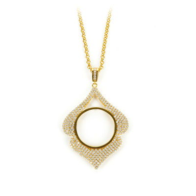 Yarım Altın Çerçeve Kolye 14CRCV18 - Altınaşkı