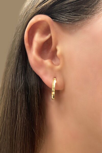 Yeşil Altın Ajda Küpe 14KP2261 - Altınaşkı