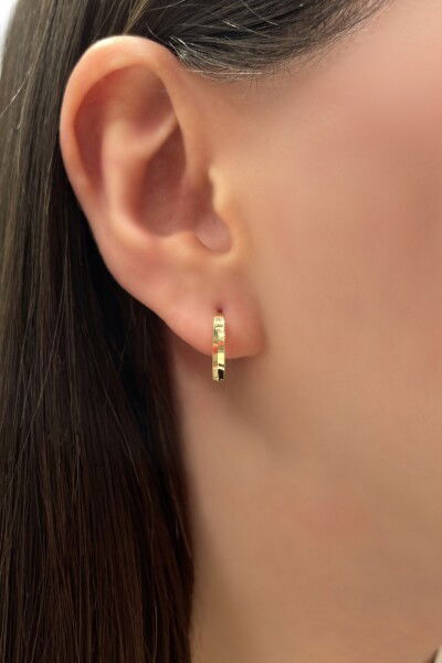 Yeşil Altın Ajda Küpe 14KP2277 - Altınaşkı