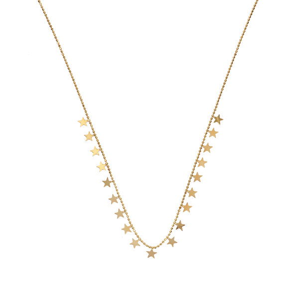 Yıldızlı Altın Kolye 14KLY2144 - Altınaşkı