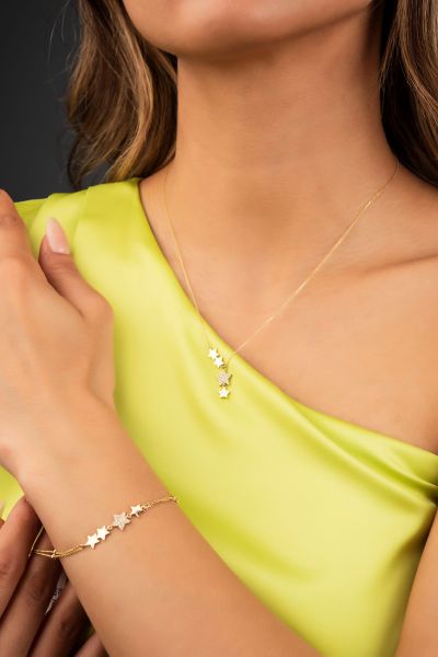 Yıldızlı Altın Set 14SET3877 - Altınaşkı